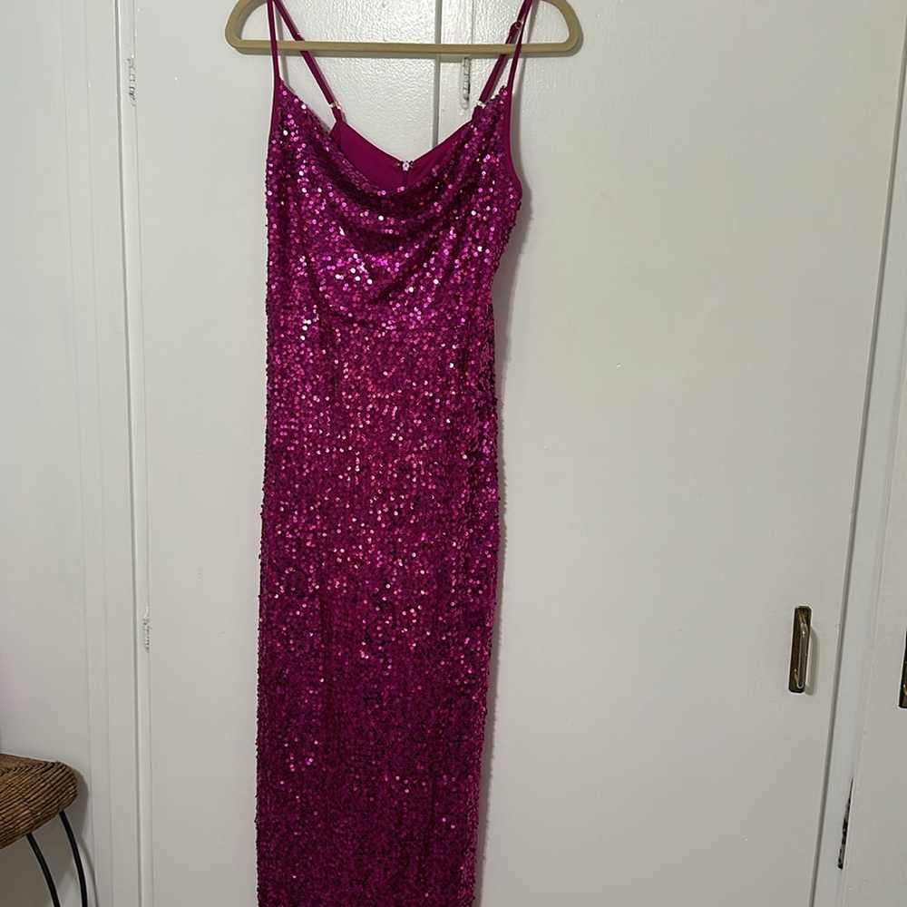 Taylor Stretch Sequin Maxi Dress - Picture 3 of 5